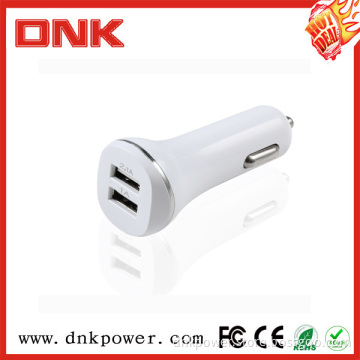 Colorful Mini USB Bullet Dual Car Charger for Smartphones